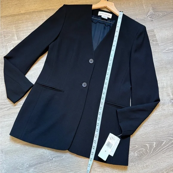Jones New York Women's Black Blazer-Size 8/NWT - Picture 5 of 14